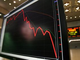 Realização de lucros e alta de juros levam a baixa na bolsa.